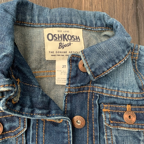 NWOT Toddler Denim Jacket - Picture 3 of 4